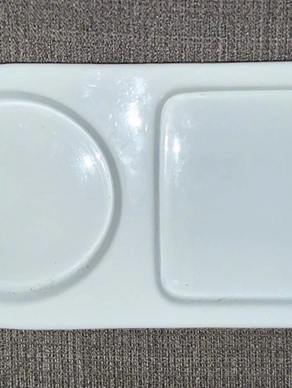 Mikasa Divided Serving Platter in White